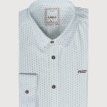 Bela sa braon detaljima